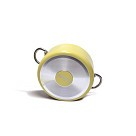 Каструля зі скляною кришкою Fissman MINI CHEF 16x7 см на 1,3 л (4239)