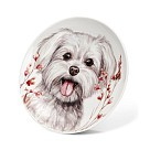 Тарілка Fissman DOGS 15 см порцеляна (16080)