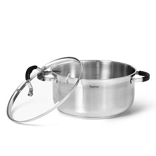 Кастрюля Fissman MAGNIFICA 24x11,5 см / 5,1 л со стеклянной крышкой (15354) Кастрюля Fissman MAGNIFICA 24x11,5 см / 5,1 л со стеклянной крышкой (15354)