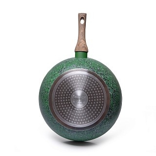Сковорідка ВОК Fissman MALACHITE 28x8 см (4315) Сковорідка ВОК Fissman MALACHITE 28x8 см (4315)