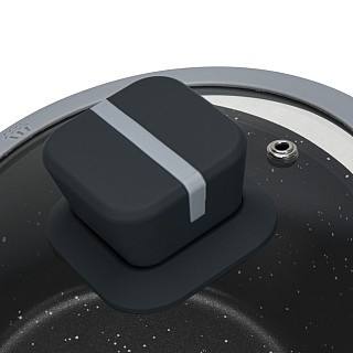 Ковш Fissman со стеклянной крышкой LUXURIA 16x8см/1,3л алюминий с антипригарным покрытием (14549) Ковш Fissman со стеклянной крышкой LUXURIA 16x8см/1,3л алюминий с антипригарным покрытием (14549)