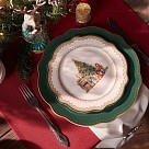 Тарілка Fissman 20 см CHRISTMAS EVE порцеляна (13756)