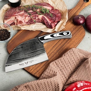 Сербский нож Fissman EL TORO 18 см сталь AUS-8 (2588)