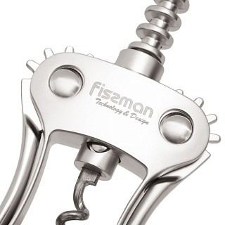 Штопор Fissman LILY 18,5 см. цинковий сплав (11782)