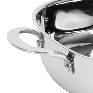 Сотейник Fissman EXCLUSIVE PRO 26x9 см/4,6 л со стеклянной крышкой нержавеющая сталь (5543)