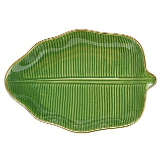 Блюдо Fissman GREEN 32,5x22,5x5 см керамика (6200)