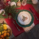 Тарілка Fissman 20 см CHRISTMAS EVE порцеляна (13756)