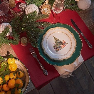 Тарілка Fissman 20 см CHRISTMAS EVE порцеляна (13756) Тарілка Fissman 20 см CHRISTMAS EVE порцеляна (13756)