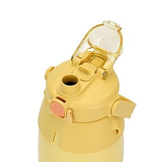 Термос Fissman 800 мл, цвет ЖЕЛТЫЙ нержавеющая сталь (9865)