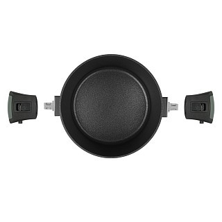 Каструля Fissman BRILLIANT 20x10см / 2,6л зі знімними ручками (14381) Каструля Fissman BRILLIANT 20x10см / 2,6л зі знімними ручками (14381)