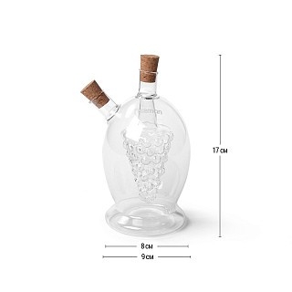Бутылка для масла и для уксуса Fissman 5/420 мл 2 в 1 (9440)