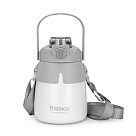 Термос Fissman 800 мл, колір сірий нержавіюча сталь (9864)