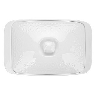 Форма для запекания Fissman прямоугольная с крышкой PARMIGIANO 335х215х72 см/21 л фарфор (13706)