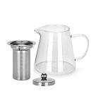 Чайник для заварювання Fissman 950 мл зі сталевим фільтром скло (6479)