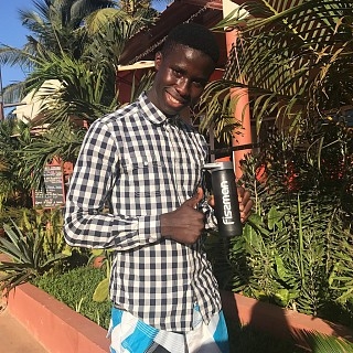 Пляшка для води Fissman 660 мл 23 см (6865)