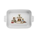 Форма для запікання Fissman 25х19х6 см MIRACLE порцеляна (13749)