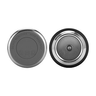 Термос Fissman 600 мл цвет черный нержавеющая сталь (9875)