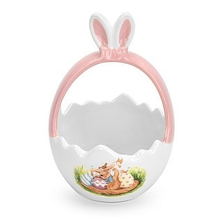 Цукерниця Fissman HAPPY EASTER 12х18 см доломіт (0434)