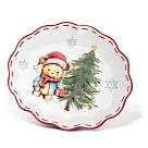 Тарілка овальна Fissman 24х20 см доломіт (0380)