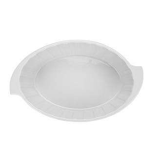 Овальная форма для запекания Fissman 24х16,5х8 см / 1,6 л фарфор цена за шт (14172)