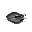 Квадратна сковорідка-гриль Fissman REBUSTO 24x4 см (4230)