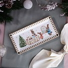 Блюдо Fissman MIRACLE прямокутне 30,5х15 смпорцеляна (16010)