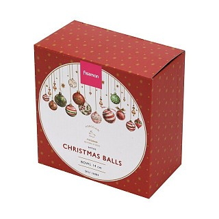 Миска Fissman CHRISTMAS BALLS 14 см порцеляна (16084)