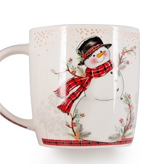 Кружка Fissman 350 мл фарфора (14041)