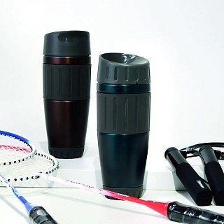 Термокружка Fissman 500 мл зеленая нержавеющая сталь (9826)