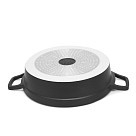 Сотейник Fissman зі скляною кришкою FILOMENA 26x7 см 2,6 л зі скляной кришкою алюміній з антипригарним покриттям (14537)