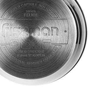 Ківш Fissman FELICE 12x6 см / 0,6 л. без кришки нержавеющая сталь (5326) Ківш Fissman FELICE 12x6 см / 0,6 л. без кришки нержавеющая сталь (5326)