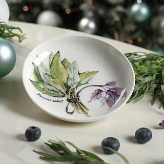 Тарелка Fissman PROVENCE RABBIT 15 см фарфор (13953)