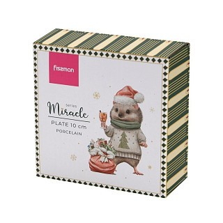 Блюдце Fissman MIRACLE 10 см фарфор (16023)