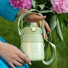 Термос Fissman 800 мл, колір зелений нержавіюча сталь (9863)