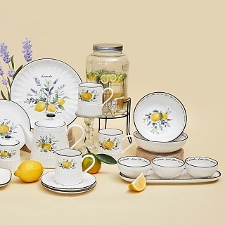 Набір з 2-х глибоких тарілок Fissman 18 см PROVENCE порцеляна (13625)