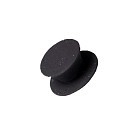 Кноб к крышке Fissman ЧЕРНЫЙ мрамор (9907)