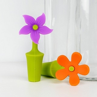 Пробка для пляшки Fissman Квітка (8905)