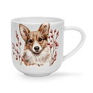 Кухоль Fissman DOGS 380 мл порцеляна (16069)