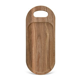 Разделочная доска Fissman 38x16x1,5 см акация (8039)