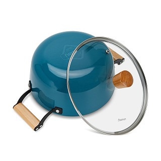 Каструля Fissman SEAGREEN 24x11 см / 4 л зі скляною кришкою (4014) Каструля Fissman SEAGREEN 24x11 см / 4 л зі скляною кришкою (4014)