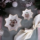 Миска Fissman MIRACLE многоугольная 14 см фарфор (16021)