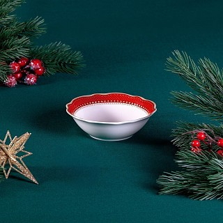 Салатник Fissman CHRISTMAS EVE 15,5x5 см фарфор (16030)