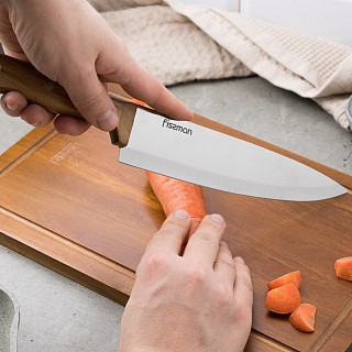 Набор инструментов для барбекю Fissman с доской 3 приметы X30Cr13 сталь (2777)