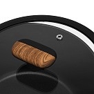 Каструля Fissman FEORELLA 20x10 см 2,67 л зі скляною кришкою алюміній з антипригарним покриттям (14512)