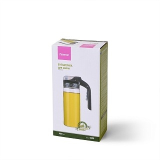 Бутылка для масла Fissman 400 мл стекло (6420)