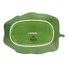 Блюдо Fissman глубокое GREEN 35x24x6 см керамика (6195)