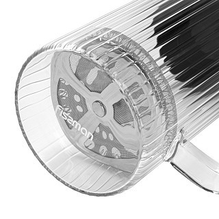 Заварочный чайник с поршнем Fissman 1000 мл стеклянная колба (9157)