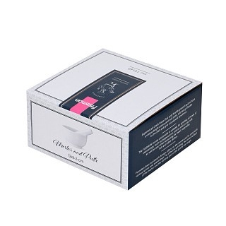 Ступка Fissman 12x6,5 см с пестиком фарфор (14162)