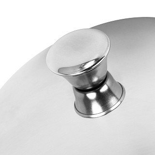 Молочник 600 мл с крышкой Fissman нержавеющая сталь (5249) Молочник 600 мл с крышкой Fissman нержавеющая сталь (5249)