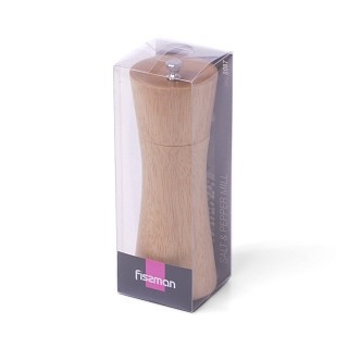 Мельница для соли и перца Fissman фигурная 16x5,5 см механическая (8087)